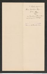 k.k. naturhistorisches Hofmuseum, Intendanzakten 1885-1896 (Hauer), Aktenzahl Z.707/1892, Seite 2